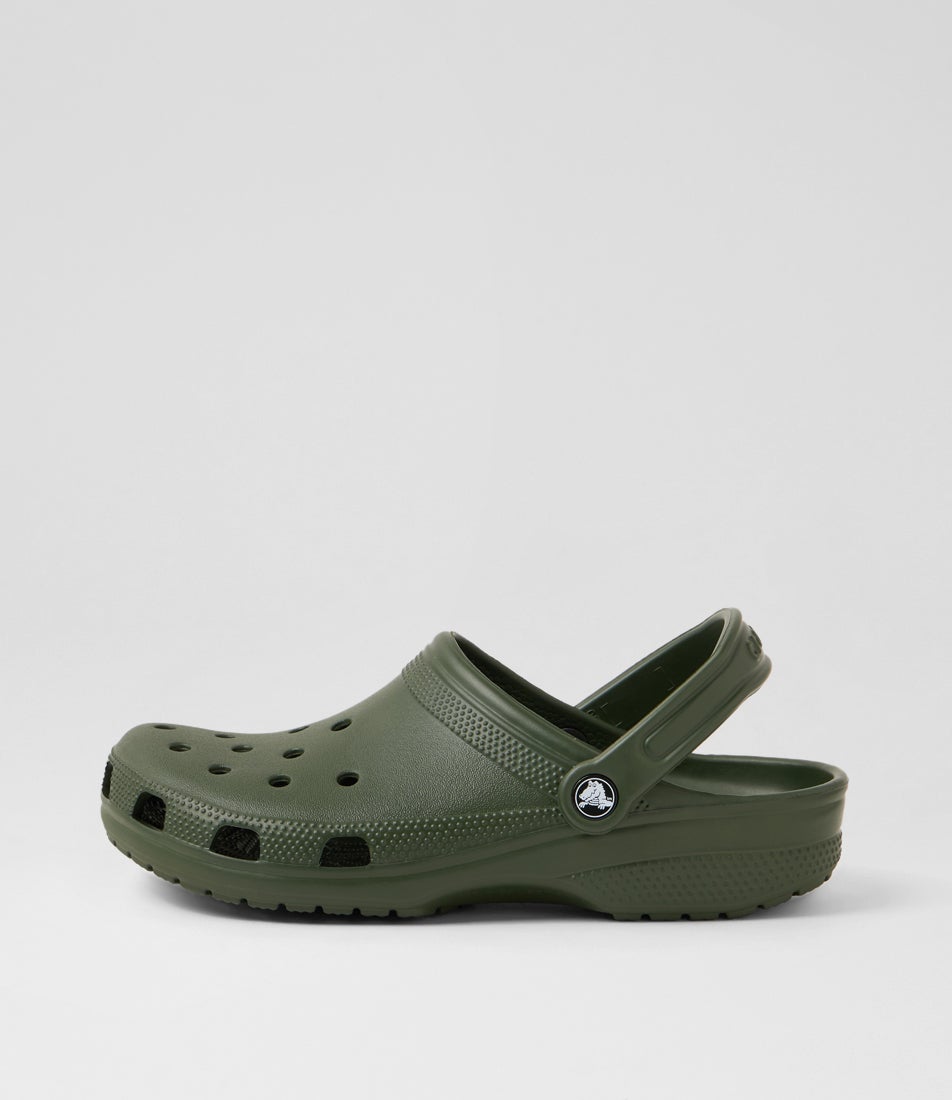 Classic Clog M Field Green Croslite Sandals Classic Clog M Field Green Croslite Sandals