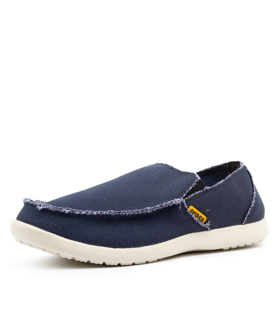 Santa Cruz Navy Stucco Canvas by Crocs Shop Online at Styletread