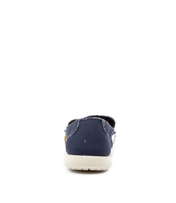 SANTA CRUZ NAVY STUCCO CANVAS