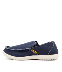 SANTA CRUZ NAVY STUCCO CANVAS