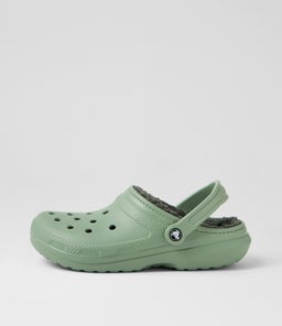 203591 CLASSIC LINED CLOG MOSS MULTI CROSLITE