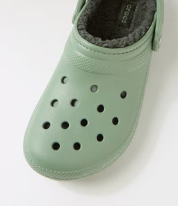 203591 CLASSIC LINED CLOG MOSS MULTI CROSLITE