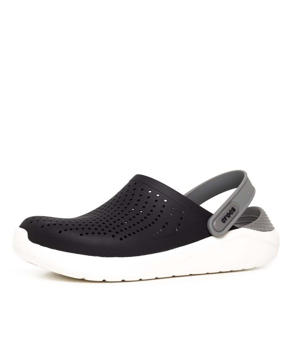 Literide Clog Women s Black Smoke Croslite by Crocs Shop Online