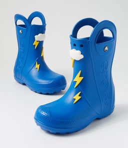 HANDLE IT RAINBOOT KIDS J LIGHTNING BOLT CROSLITE