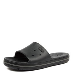 205733 CROCBAND III SLIDE M CC BLACK GRAPHITE SMOOTH