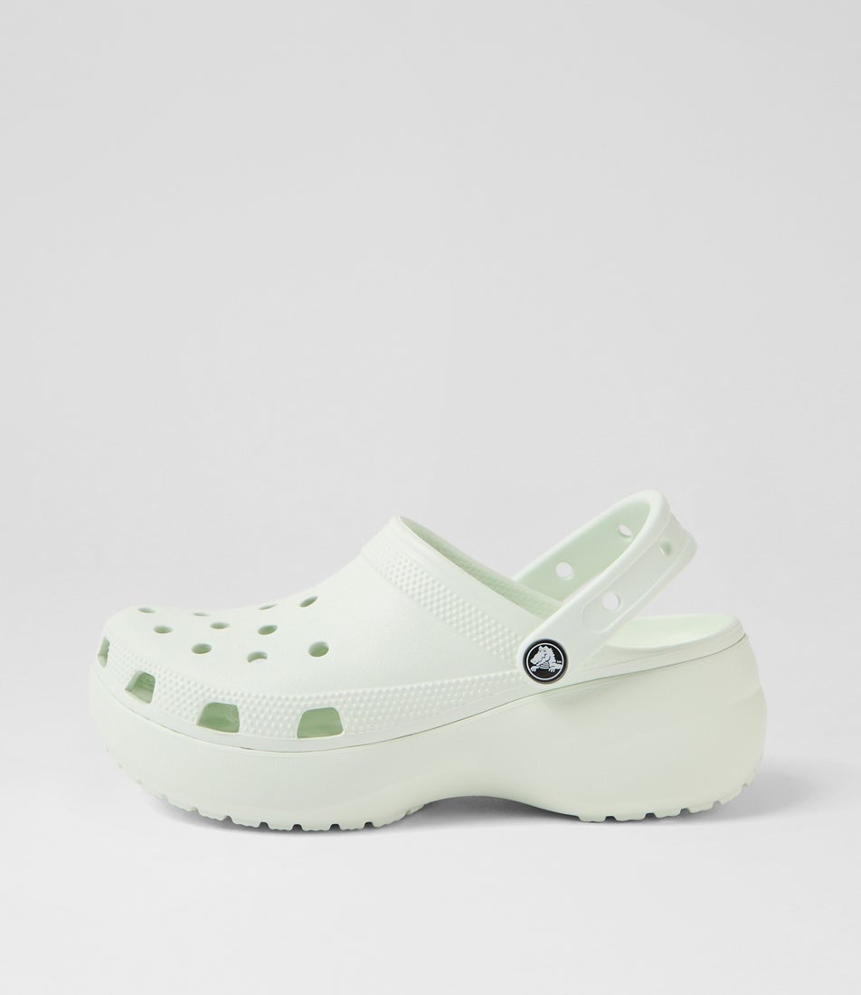 Classic Platform Clog W Mint Tint Croslite Sandals Classic Platform Clog W Mint Tint Croslite Sandals