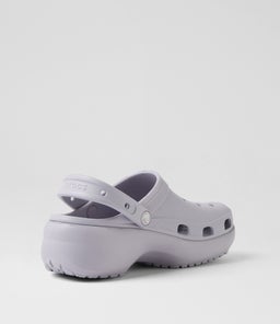 CLASSIC PLATFORM CLOG W CC MAUVE MIST CROSLITE