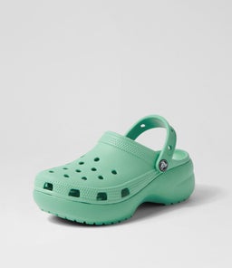 CLASSIC PLATFORM CLOG W CC JADE STONE CROSLITE