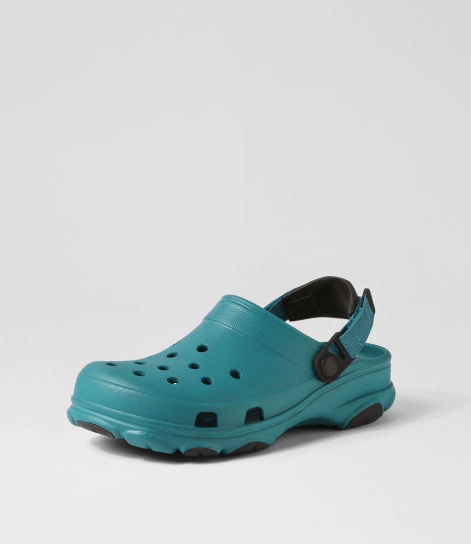 Mint colored crocs discount