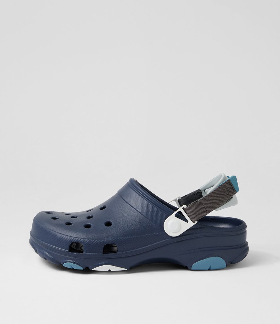 Classic All Terrain Clog M Navy Croslite Flat Shoes Classic All Terrain Clog M Navy Croslite Flat Shoes