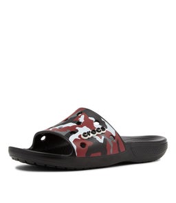 207280 CLASSIC CROCS P C CC BLACK RED CROSLITE