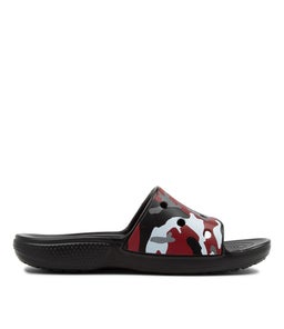 207280 CLASSIC CROCS P C CC BLACK RED CROSLITE