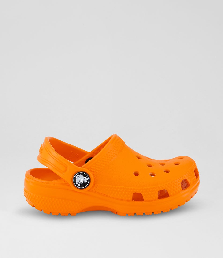 Classic Clog Toddler Shocking Orange Eva Sandals Classic Clog Toddler Shocking Orange Eva Sandals