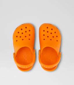 CLASSIC CLOG TDLR CC SHOCKING ORANGE EVA