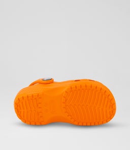 CLASSIC CLOG TDLR CC SHOCKING ORANGE EVA