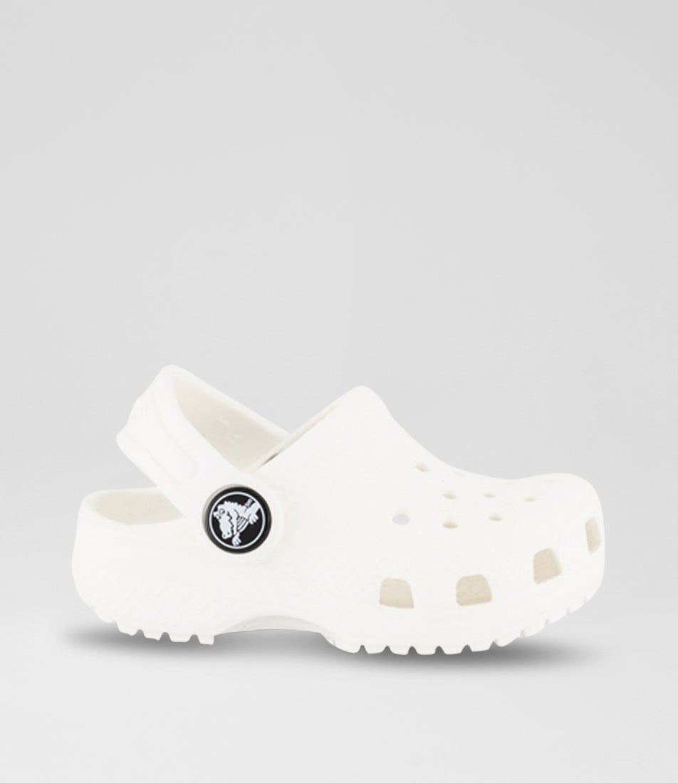 Classic Clog Toddler White Croslite Sandals Classic Clog Toddler White Croslite Sandals