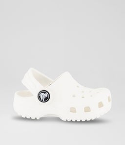 Classic Clog Toddler White Croslite Sandals Classic Clog Toddler White Croslite Sandals