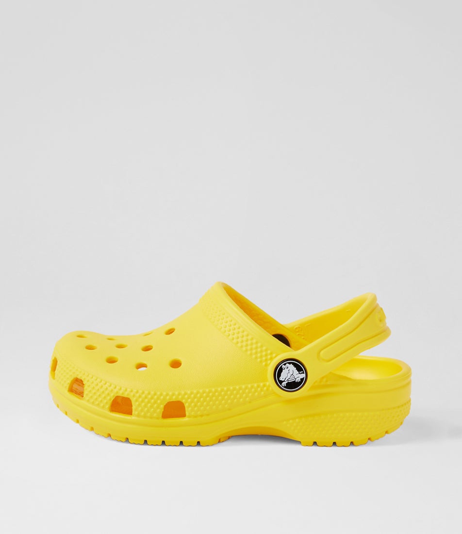 Classic Clog Toddler Lemon Croslite Sandals Classic Clog Toddler Lemon Croslite Sandals