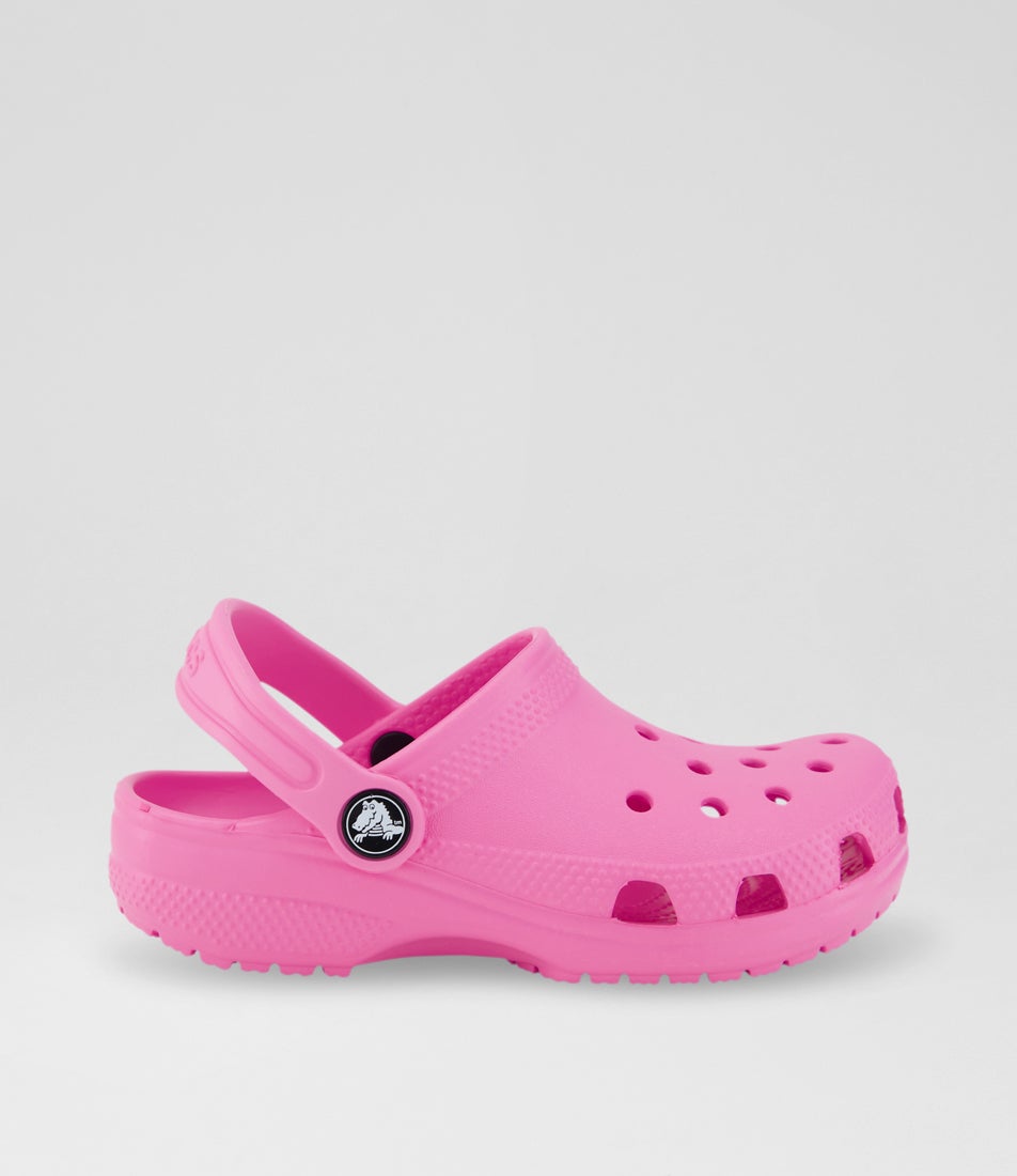 Classic Clog Junior Taffy Pink Croslite Sandals