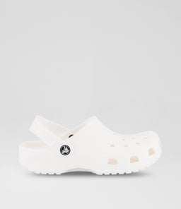 Classic Clog Junior White Croslite Sandals Classic Clog Junior White Croslite Sandals