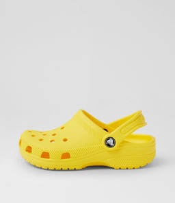 Classic Clog Junior Lemon Croslite Sandals Classic Clog Junior Lemon Croslite Sandals