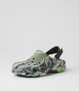 207887 CLASSIC A T M CLOG CC MOSS MULTI CROSLITE