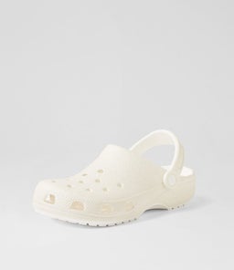 205942 CLASSIC GLITTER CLOG CC WHITE CROSLITE