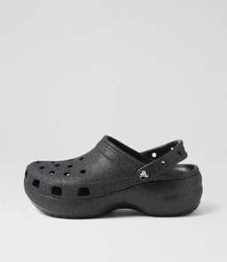 207241 PLATFORM GLITTER CC BLACK CROSLITE