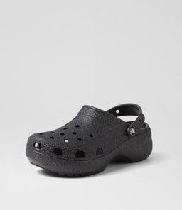207241 PLATFORM GLITTER CC BLACK CROSLITE