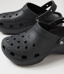 207241 PLATFORM GLITTER CC BLACK CROSLITE