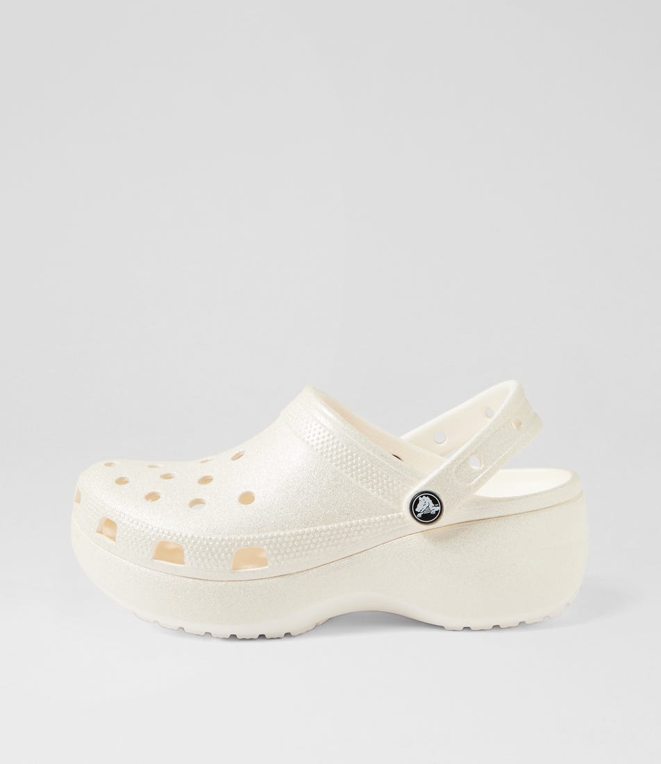 Platform Glitter W Chalk Croslite Clogs Platform Glitter W Chalk Croslite Clogs