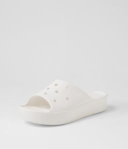 208180 PLATFORM SLIDE CC WHITE CROSLITE