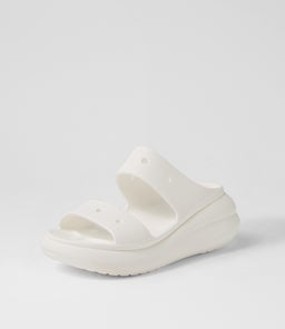 207670 CRUSH SANDAL CC WHITE CROSLITE