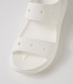 207670 CRUSH SANDAL CC WHITE CROSLITE