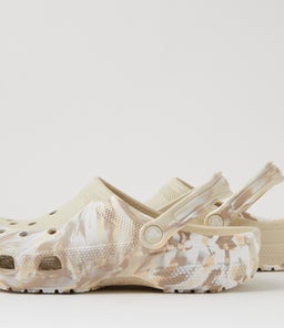 206867 C MARBLED CLOG M CC BONE MULTI CROSLITE