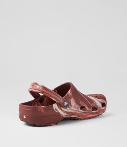 206867 C MARBLED CLOG M CC DK CLAY MULTI CROSLITE