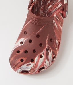 206867 C MARBLED CLOG M CC DK CLAY MULTI CROSLITE