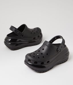 207988 MEGA CRUSH CLOG CC BLACK CROSLITE