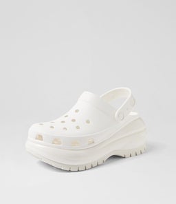 207988 MEGA CRUSH CLOG CC WHITE CROSLITE