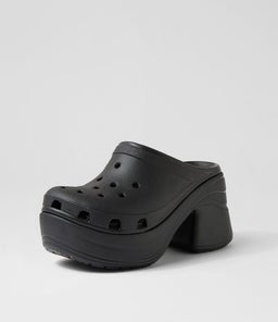 208547 SIREN CLOG CC BLACK CROSLITE