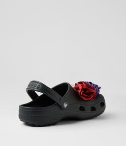 210388 CLASSIC ROSETTE CLOG CC BLACK CROSLITE