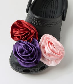 210388 CLASSIC ROSETTE CLOG CC BLACK CROSLITE