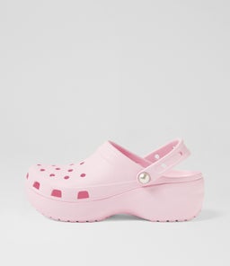 211231 PLATFORM PEARL CLOG CC PINK MILK CROSLITE