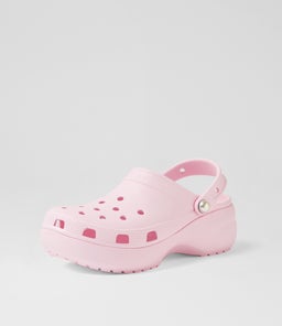 211231 PLATFORM PEARL CLOG CC PINK MILK CROSLITE