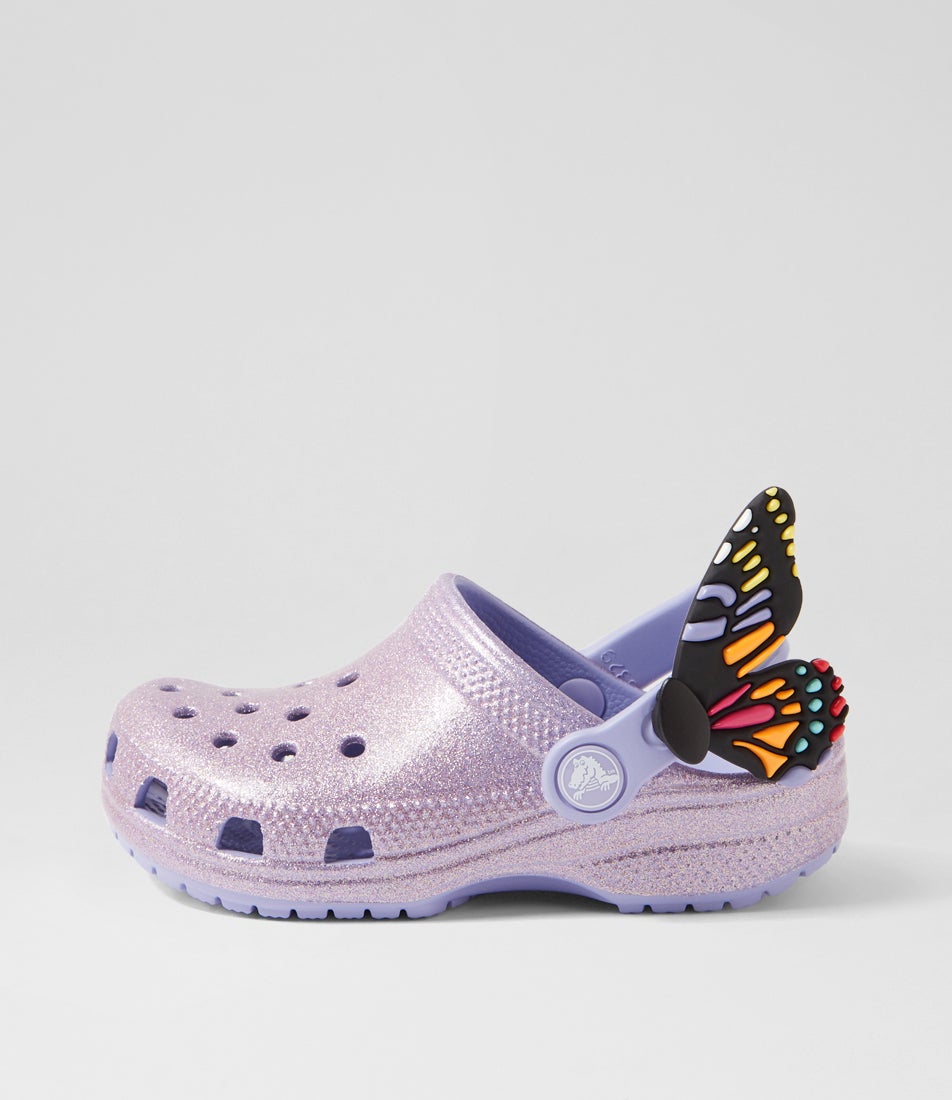 Iam Butterfly Toddler Mystic Purple Croslite Sandals