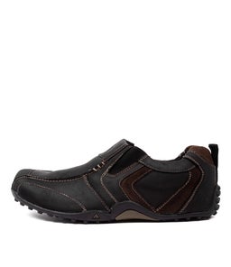 TULLY BLACK CRAZYHORSE LEATHER