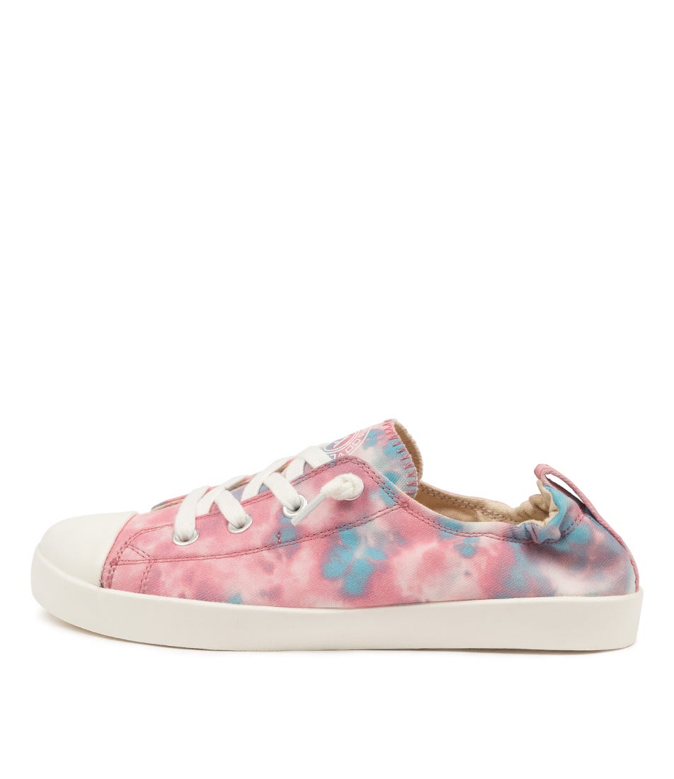 Buy Colorado Empory Pink & Blue Tie Dye Sneakers online with free shipping