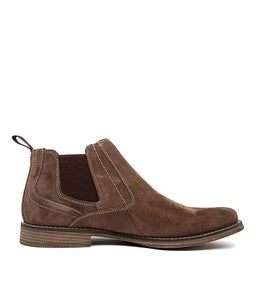 C MILLS TAUPE SUEDE