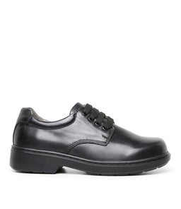 REACT JNR E CF BLACK LEATHER