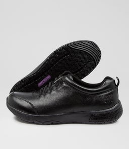 DASSIE CF BLACK LEATHER